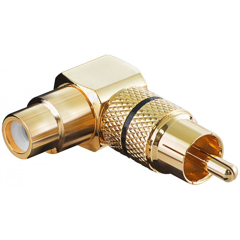 Adaptador RCA a Coaxial Tipo F M a H - Adaptadores de Cable de