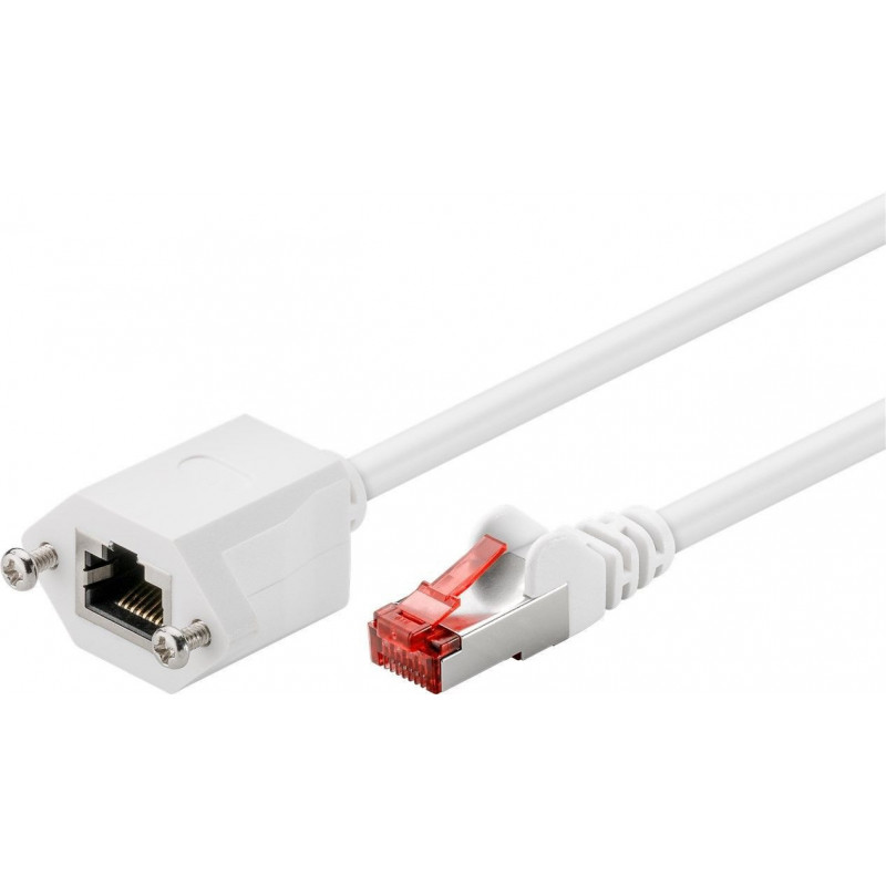 Cable de extensión de red LAN Ethernet RJ45 Hembra a Hembra longitud d