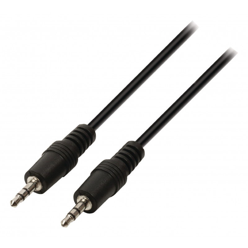 Cable alargador de audio,con.macho/con.hembra jack 3,5mm,estéreo, 3,0m