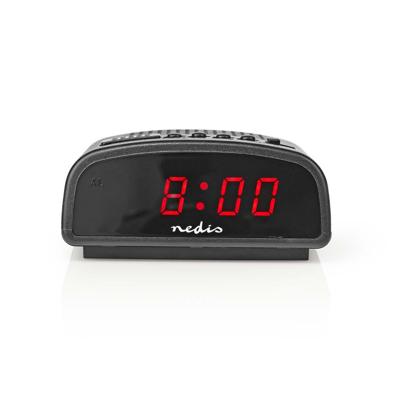 Reloj Despertador Digital  Pantalla LED de 0,6 Función Retardo Alarma  Despertadores