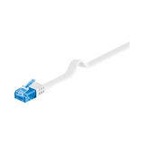 Cable CAT 6a U/utp Plano Blanco de 2.00 m