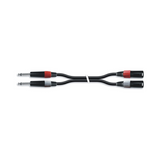 Adaptador de cable de 2 Jacks 6.35mm Machos a Xlr 3 Pins | Distintas medidas