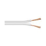 Cable de Altavoz Blanco 2x1.5 mm 25m