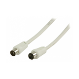 Cable Antena Coaxial 75 O M/H Blanco 25m