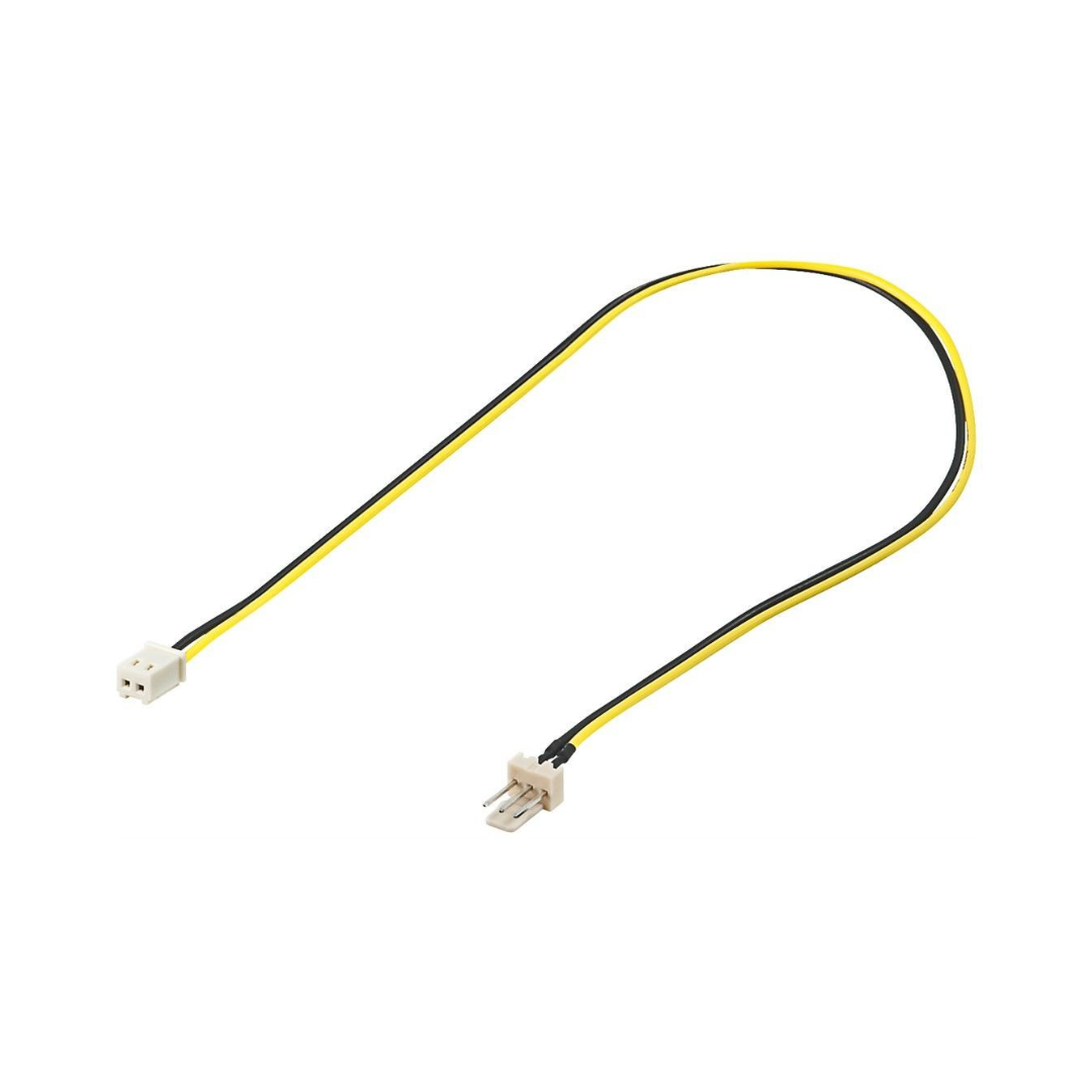 Cable de Alimentación Para Ventilador PC 1 Macho de 3 Pins Hembra de 3 pin