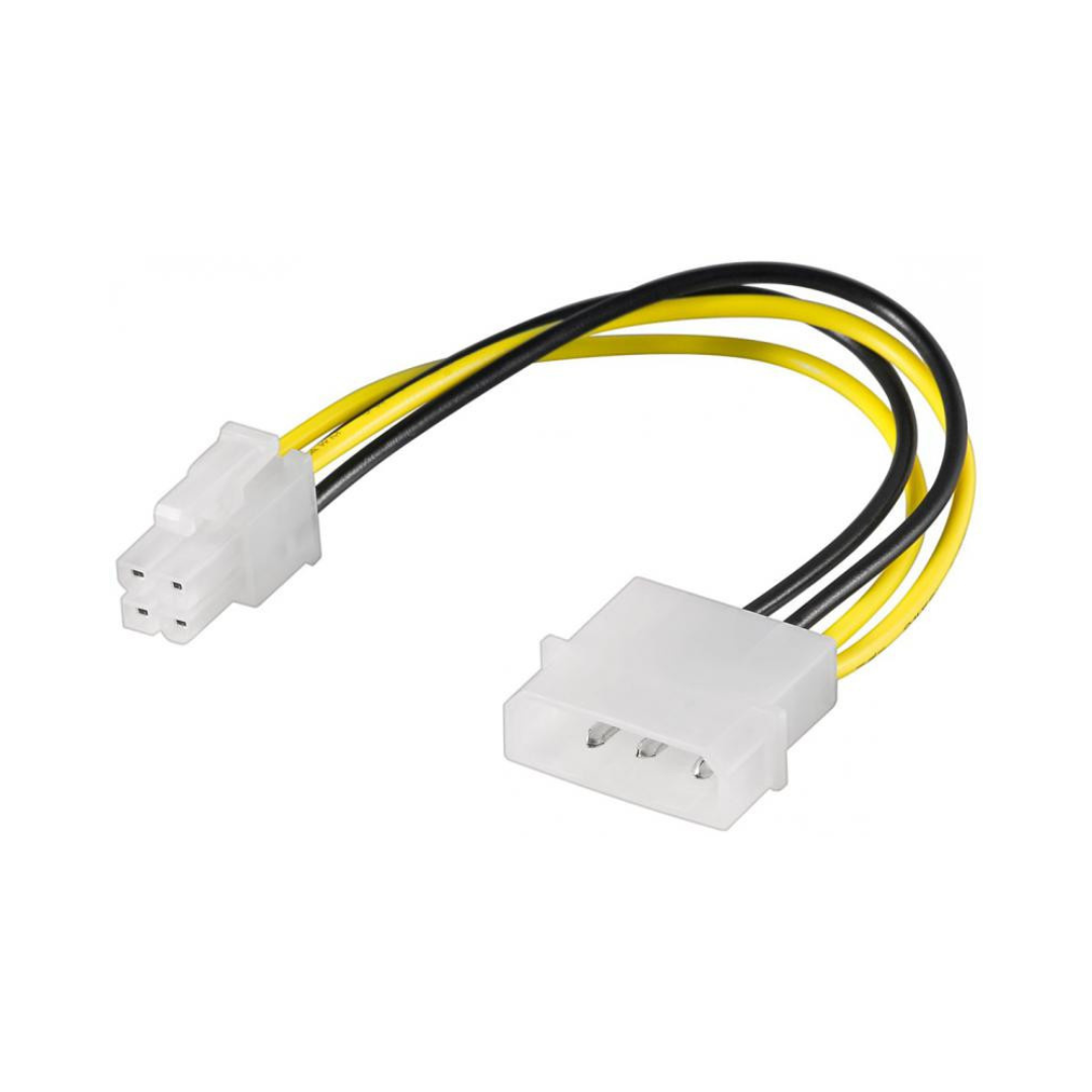 Cable / Adaptador de Alimentación Para PC Molex Macho a 4 Pines Cables