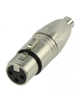 Conector XLR Hembra de 3 Pins a Rca