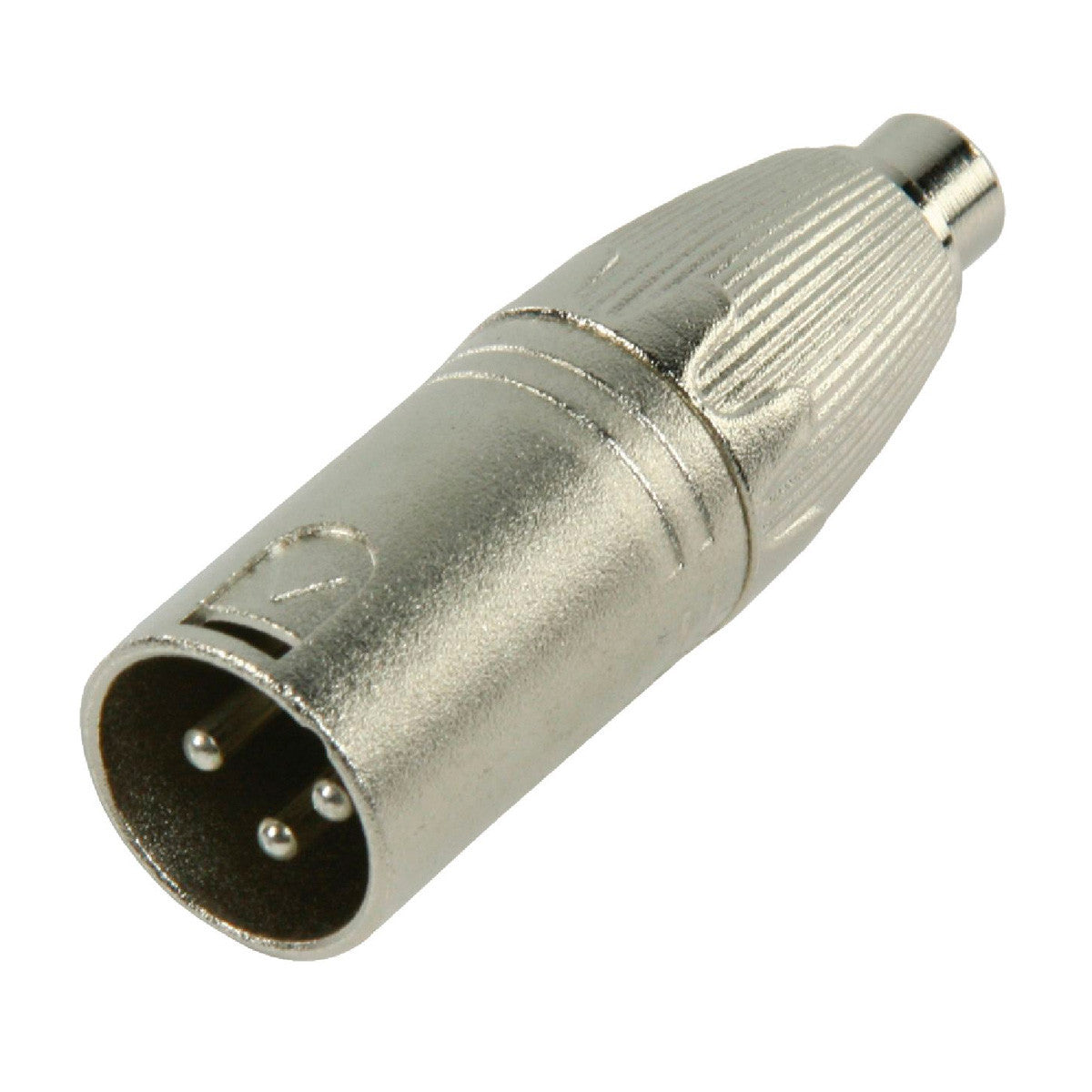 Conector XLR Macho de 3 Pins a Rca Hembra Adaptador