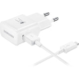 Cargador de red Samsung + Cable Usb-c Color Blanco