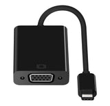 Adaptador usb 3.1 (Tipo C) a VGA, Negro