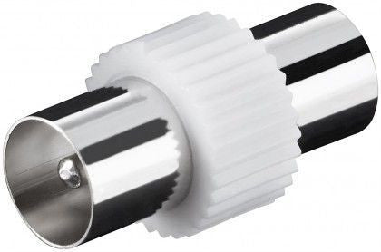 Adaptador Coaxial Macho-macho Antena tv