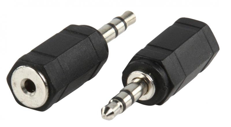 Adaptador Mini Jack 3,5mm Estéreo Macho a Micro 2.5 mm Hembra Adaptadores Audio