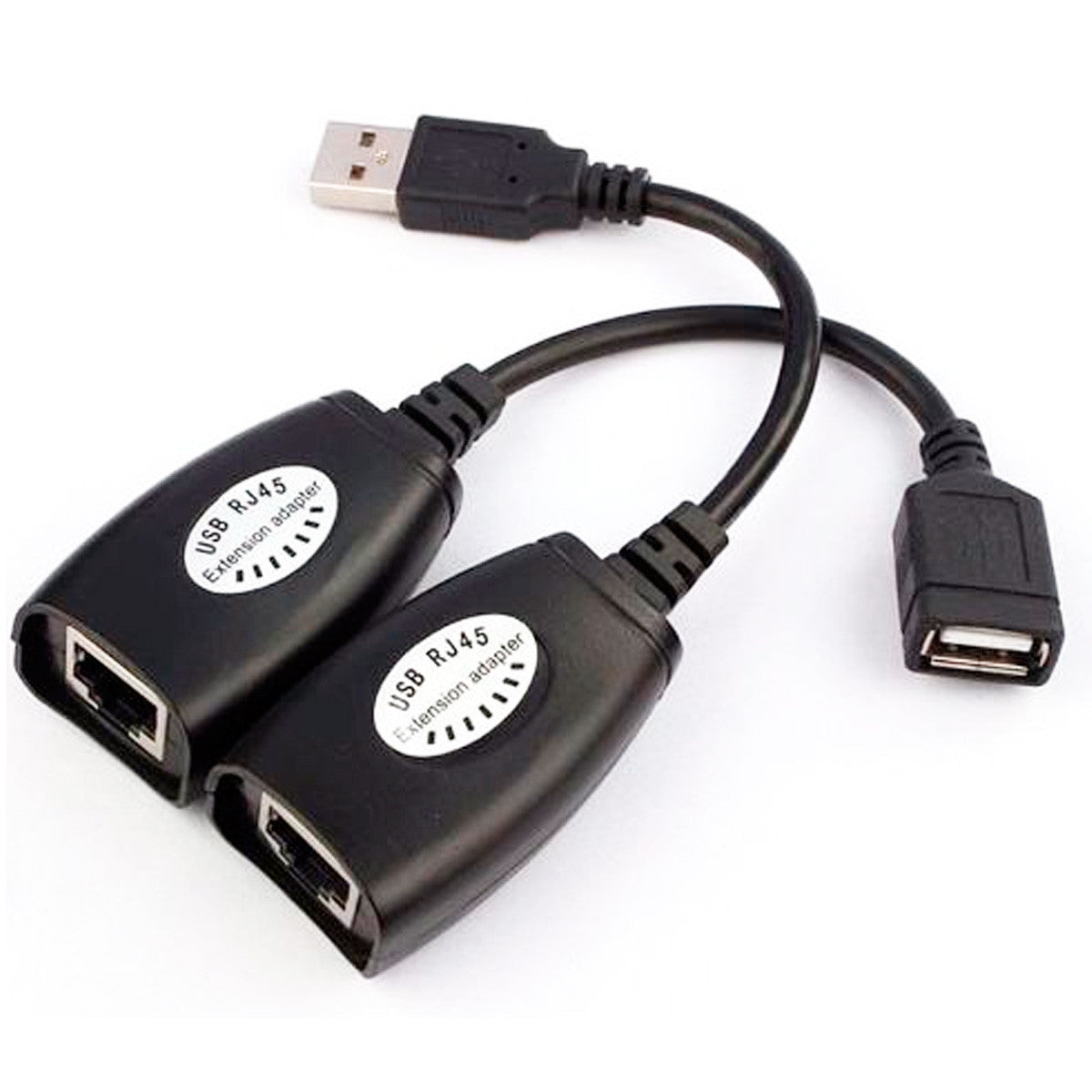 Extender de USB Hasta 60m.Compatible con 1.1 Extensor por UTP