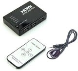 Conmutador / Switcher Hdmi 5x1. Fullhd 1080p. 3D Conmutadores de Señal