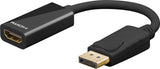 Adaptador Displayport 1.2 Macho a Hdmi Hembra