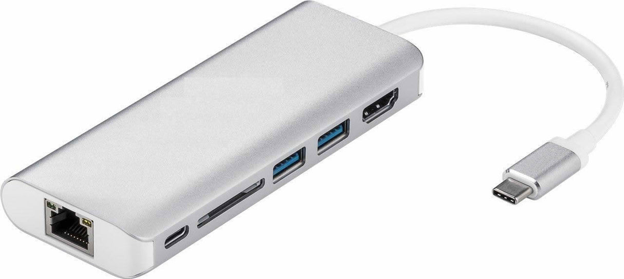 Adaptador Usb-c a HDMI/USB/Rj45/USB 3.1 Tipo C