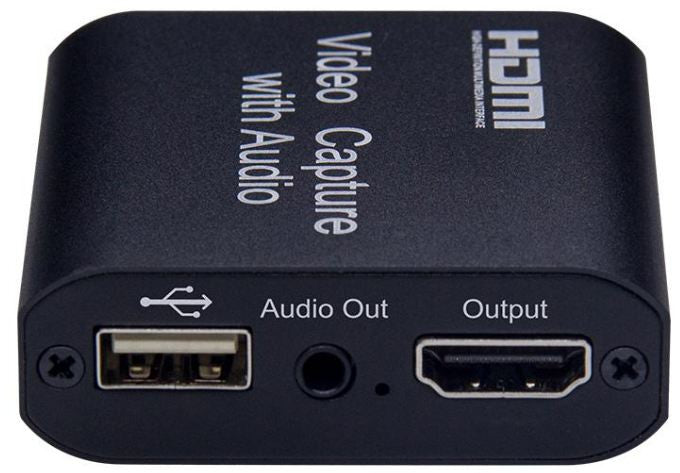 Capturadora de Video Hdmi 4K con mic in