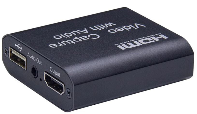 Capturadora de Video Hdmi 4K con mic in