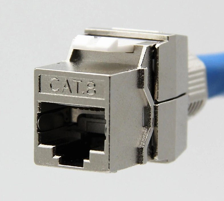 Conector Keystone Cat8 Jack Hembra Rj45 Tb110