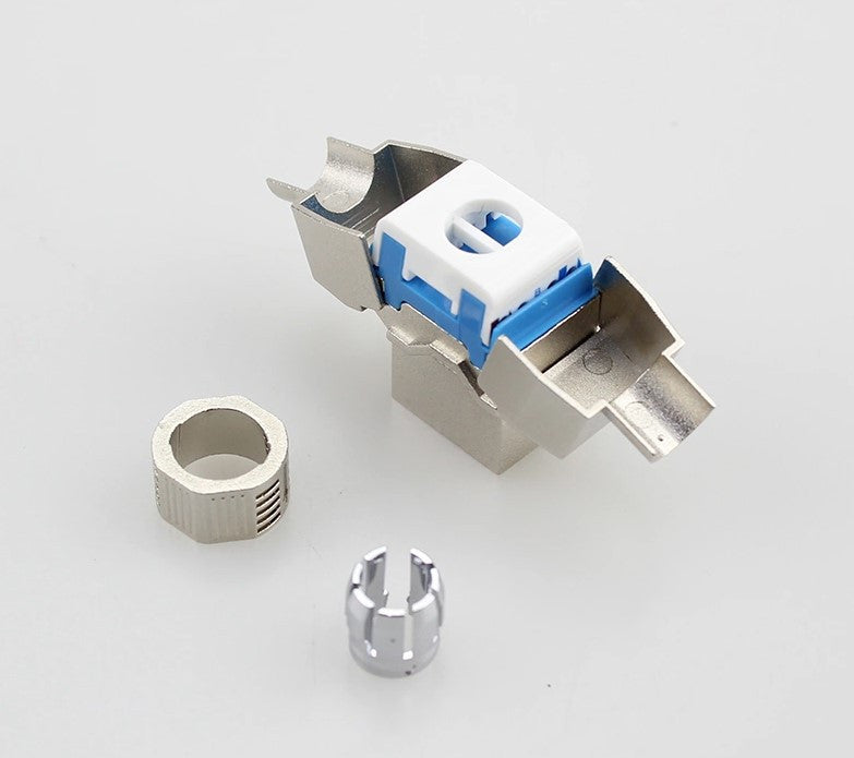 Conector Keystone Cat8 Jack Hembra Rj45 Tb110