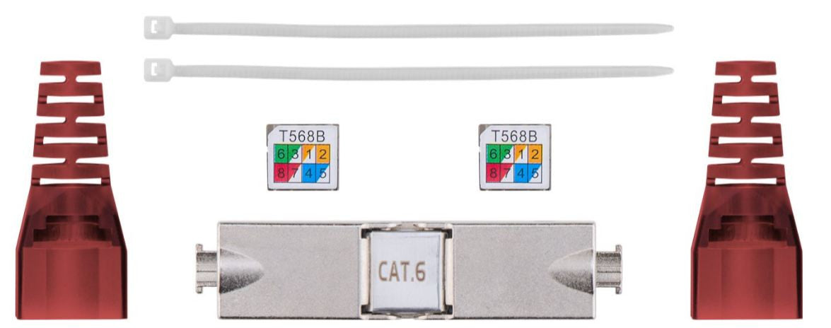 Conector de Empalme Para Cable Cat 6 STP Conectores Rj45