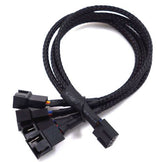 Cable Duplicador Ventilador 4pin de 1 a 4 Salidas 25cm