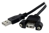 Alargo Usb 2.0 de 0.5m con Chasis Alargos