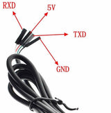 Cable USB 2.0 a 4 pin Uart TT Rs232 DE 0.9M Adaptador