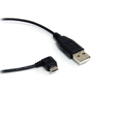 Cable Microusb Acodado a 270 USB de 1.50m