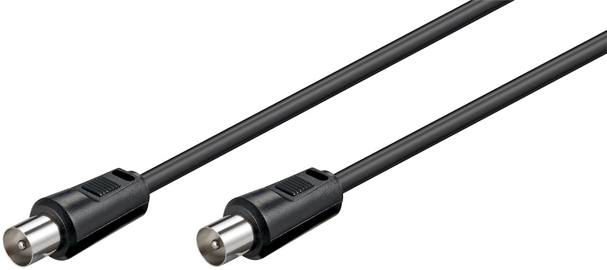 Cable Antena Macho a 5m Negro