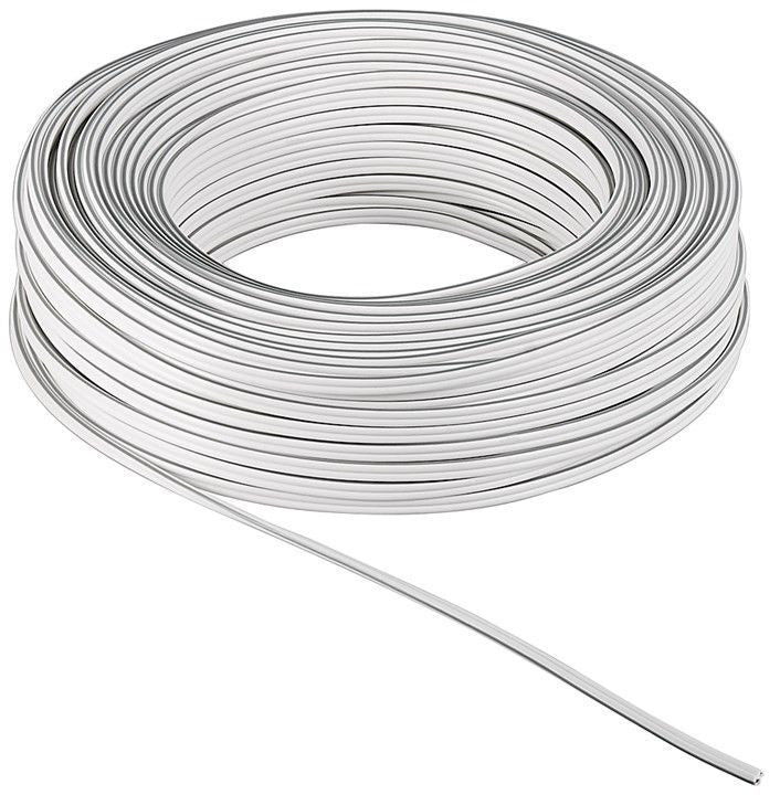 Cable de Altavoz Blanco 2x1.5 mm 10m Audio