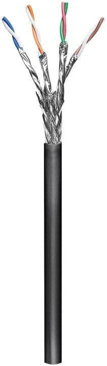 Bobina Cable RED Cat6 S/ftp CCA Para Exterior 100m