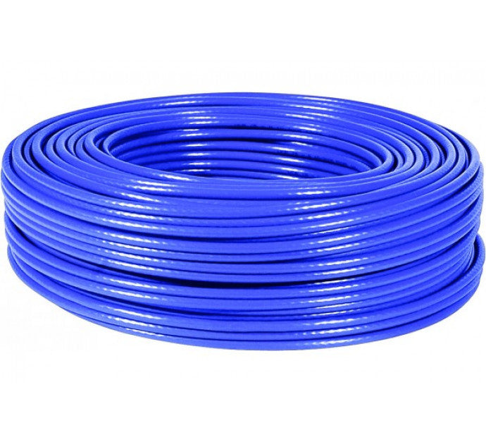 Bobina Cable Cat6 F/utp Cobre 100m, Azul