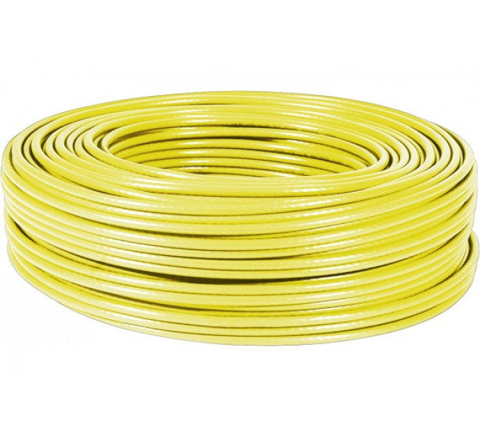 Bobina Cable Cat6 F/utp Cobre 100m, Amarillo