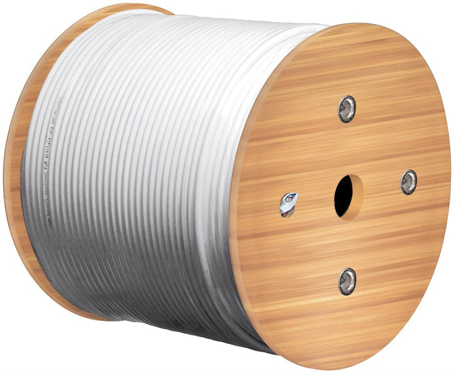 Bobina de Cable Utp Cat 6A Blanco CU Lszh 305m Categoria