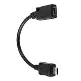 Cable Microusb Macho a Miniusb Hembra 15cm