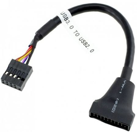 Cable Interno USB 3.0 Placa a 2.0 de 15cm