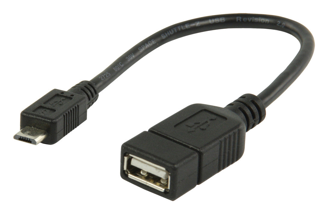 Adaptador USB A/F a Microusb M OTG