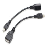 Adaptador USB A/F a Miniusb M OTG