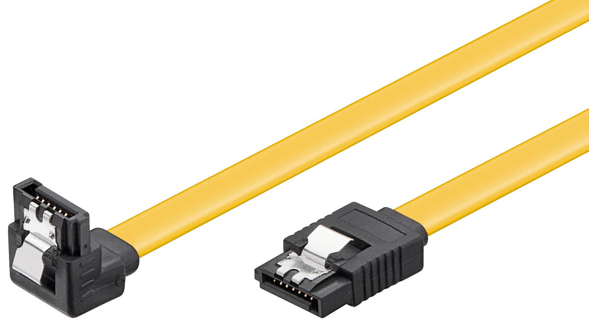 Datos Sata III 6Gb Bloq. 90o Amarillo 0,20m Cable Interno PC