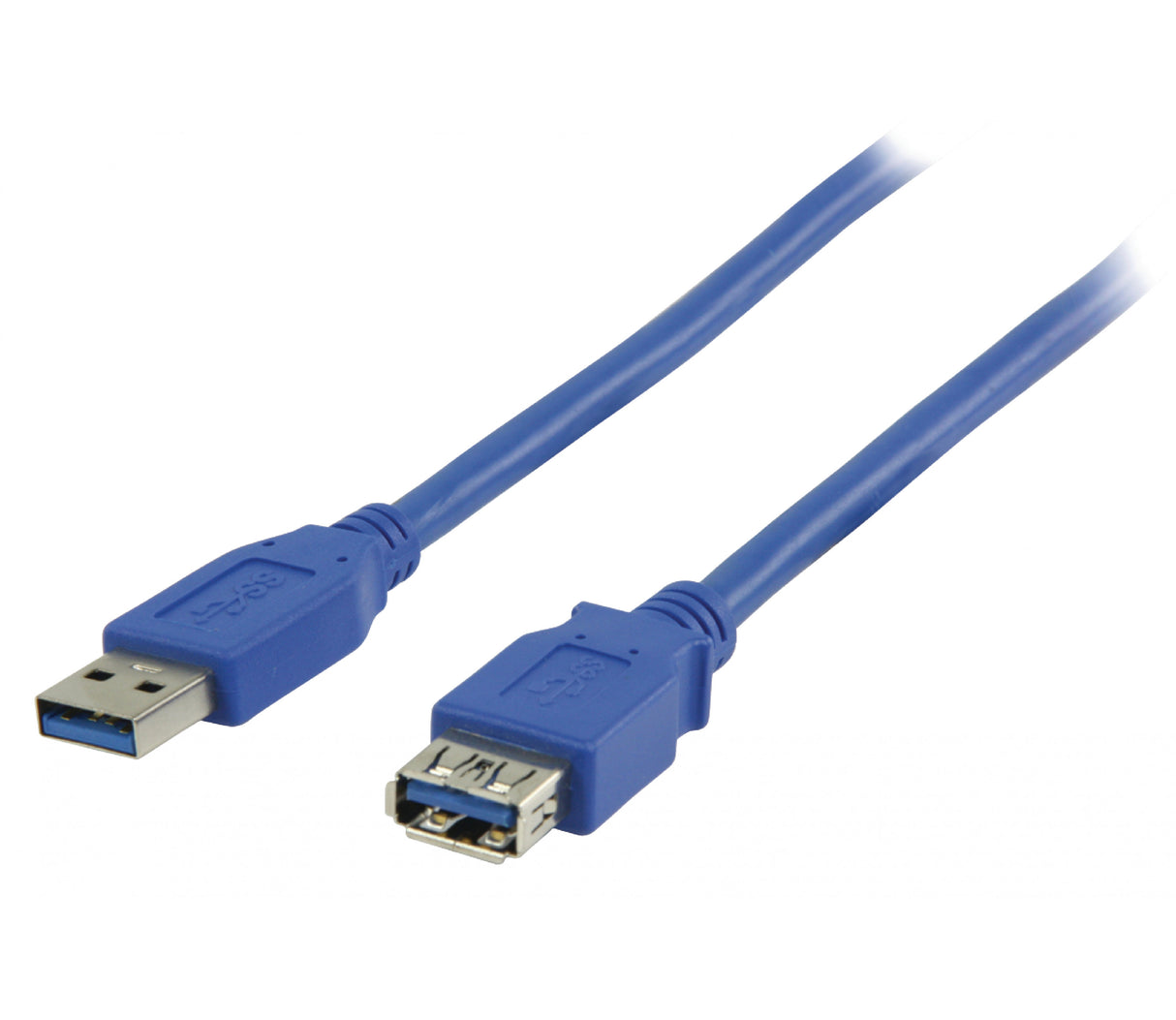 Cable USB 3.0 (A Macho / A Hembra) de 2.00m Azul