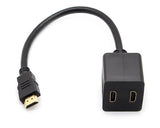 Multiplicador Hdmi Pasivo de 1 a 2 Adaptador