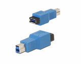 Adaptador usb 3.0 A(Hembra) - B(Macho) Sirve Para Adaptar Dispositivos A UN PC