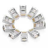 10 Conectores Rj45 Para Cables FTP Cat6