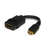 Adaptador Mini Hdmi Macho a Hembra 20cm