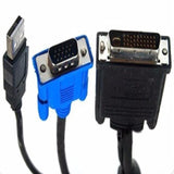 Cable M1 a VGA con USB de 1.8 m