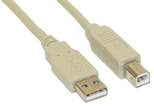 Cable USB 2.0 Tipo A Macho B Gris 2m