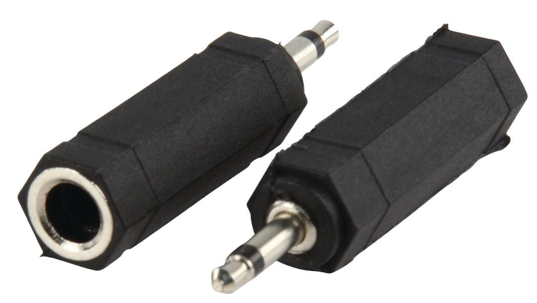 Conector Mini Jack Mono 3.5mm Macho a 6.35mm Hembra