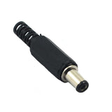 Conector de Plastico Para Soldar 5.5x2.1mm Macho