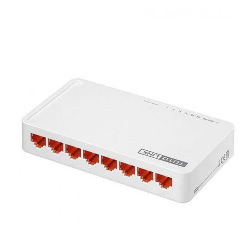 Switch Rj45 8 Puertos 10/100 Mbps Redes, Rack y Accesorios